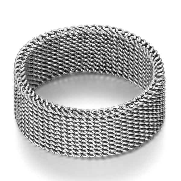 Titanium Mesh Ring