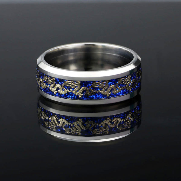 Dragon Engraved Ring