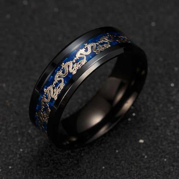 Dragon Engraved Ring