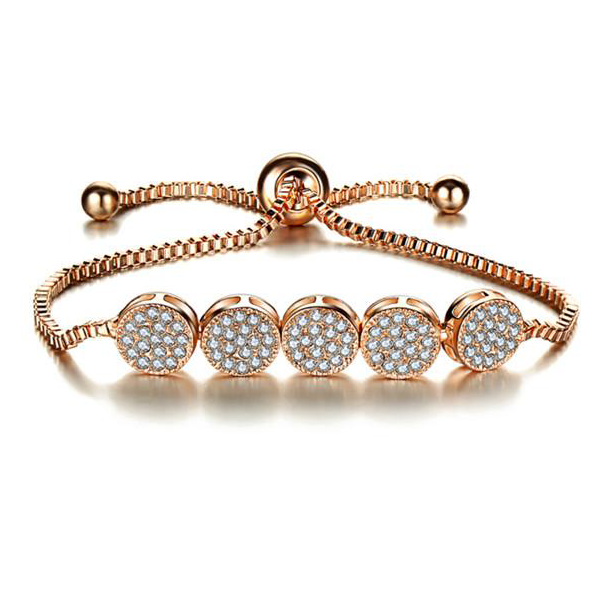 Half Sphere Gem Bracelet