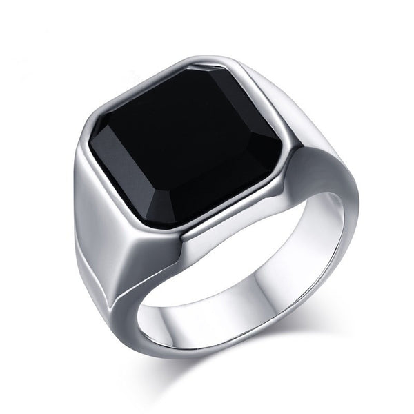 Silver Titanium Ring