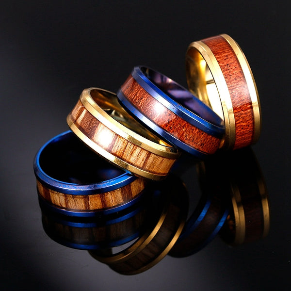 Tungsten Wood Ring