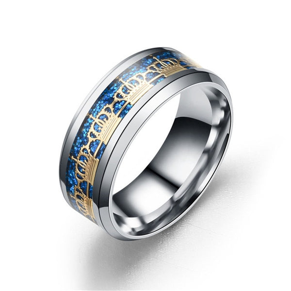 Titanium Crown Ring