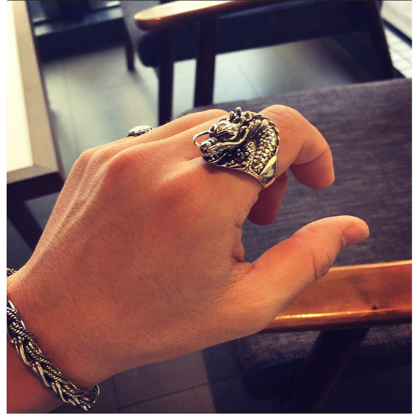Gothic Dragua Ring