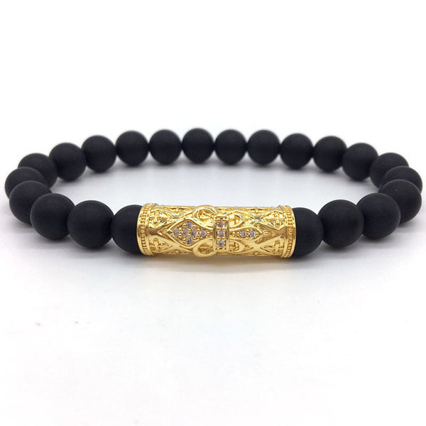 Empirical Agate Beaded Bracelet