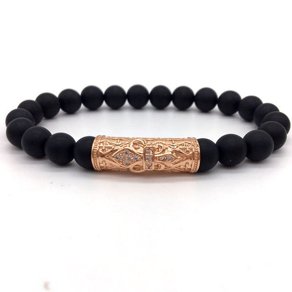 Empirical Agate Beaded Bracelet