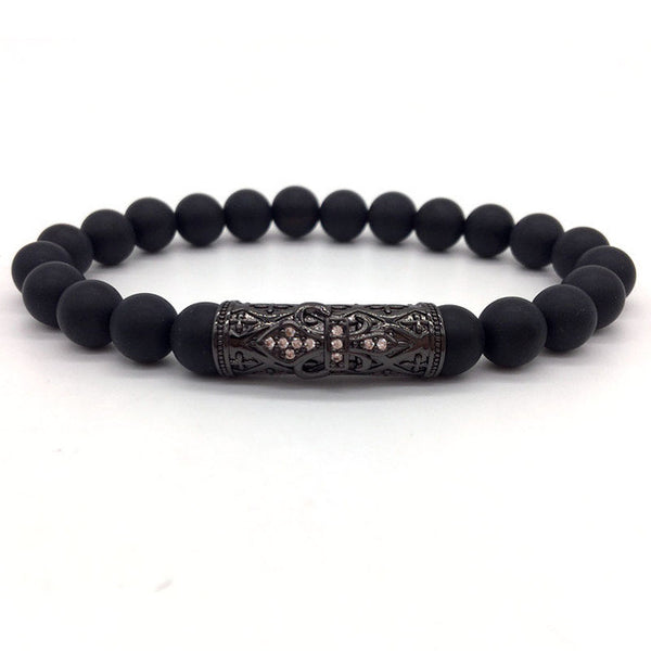 Empirical Agate Beaded Bracelet