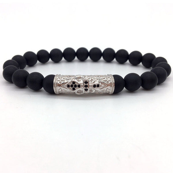 Empirical Agate Beaded Bracelet