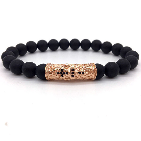 Empirical Agate Beaded Bracelet