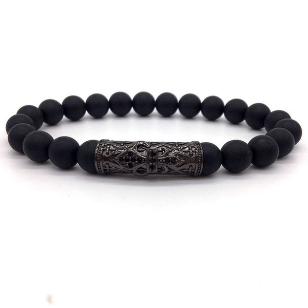Empirical Agate Beaded Bracelet