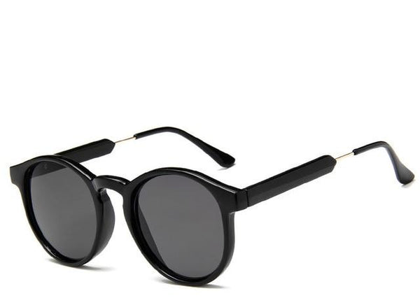 Transparent Frame Retro Sunglasses