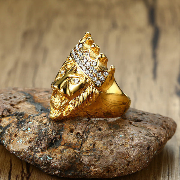 Lion Crown Ring