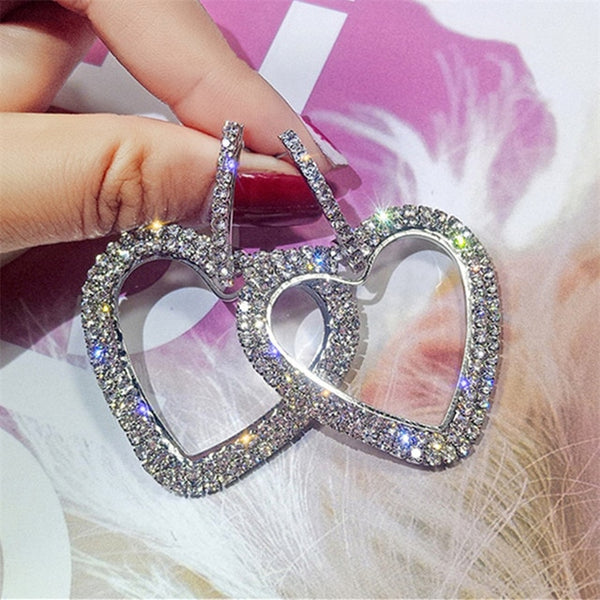 Sparkling Diamond Earrings