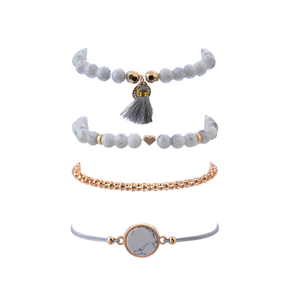Handmade Marble Bracelet Set